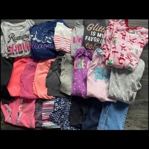 4T Toddler girls fall/winter clothing bundle